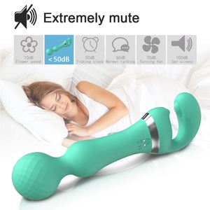 FUXI AVバイブレーターオナニーデバイス女性用特殊性玩具磁気充電クリトリス二重刺激オルガスムアーティファクト