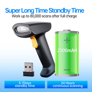 Hysoon Automatic <strong>Scan</strong> Screen Barcode Handheld 1D 2D QR <strong>Code</strong> Reader Wired Barcode Scanner S74+ - Product Image 4