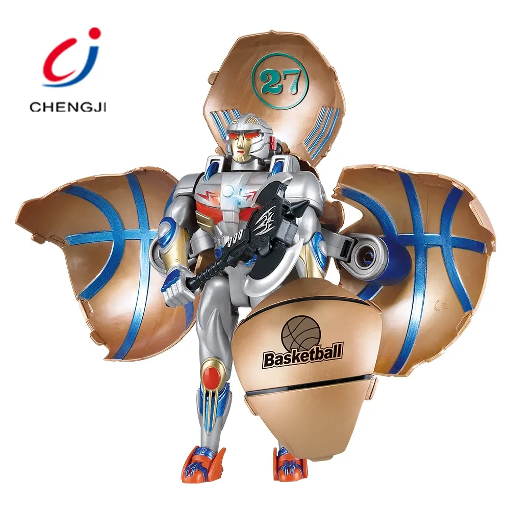 Hot sale ball conversion plastic fighter deformation toy robots for children