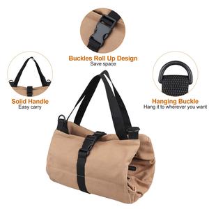 Durable <strong>Tool</strong> Roll Organizer Portable <strong>Tool</strong> Storage with 5 Zipper Pockets Canvas <strong>Tool</strong> Roll <strong>Bag</strong> - Product Image 5