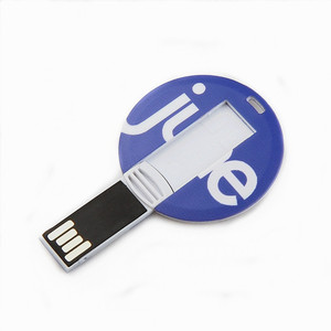 MP-001厂家直销免费logo圆形信用卡u盘闪存棒快速发货塑料银行卡形状笔驱动器 - Product Image 6