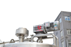 UTECH 500L-5000L Stainless Steel Mixing Tank with Heating System Food Grade Sugar Syrup/Juice Processing Equipment - Product Image 5