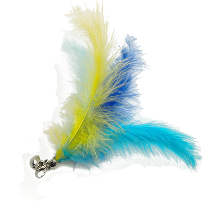 Tête de rechange à plumes quadricolores
