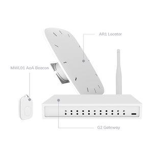 RTLS Ble Beacon Receiver Intelligent Industrial <strong>Wireless</strong> Gateway Device Ble 5.1 Aoa G2 Gateway Kit - Product Image 2