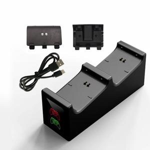 XboxシリーズX/OneXbox充電ドック用の2パック800mAh充電式バッテリーパックを備えたコントローラー充電ステーション - Product Image 1