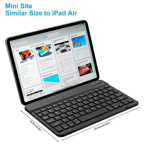 Rechargeable Office Low Profile Wireless <strong>Keyboard</strong> BT 78 Keys Mini Wireless <strong>Keyboard</strong> <strong>for</strong> Tablets/mac Mac/windows/ios - Product Image 5