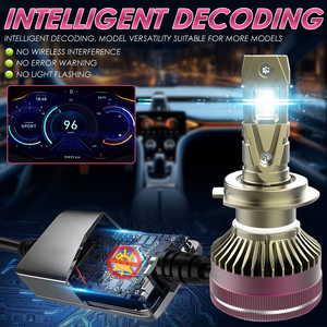 Sunshiny K13 APP kontrollü karartma/çok modlu seçenekler Luces Led otomatik LED farlar H1 H4 H7 H11 9005 LED araba ampulü far - Product Image 5