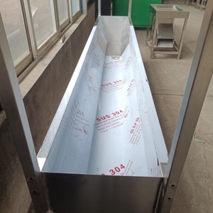 3m tavuk kesim hattı ile kanama masa metre başına 5 tavuk asılı talebe göre özelleştirilebilir HJ-LSCZ3 - Product Image 3