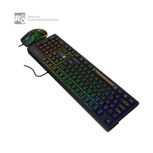 2023 Venta caliente Windows Wired Gaming Keyboard and Mouse Combo para PC Gaming Factory Barato Venta completa 2-en-1 set - Product Image 6
