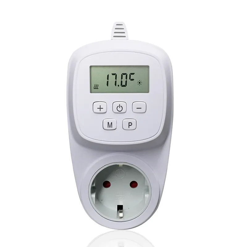 Prise programmable de minuterie de thermostat WIFI avec capteur de chauffage NTC externe