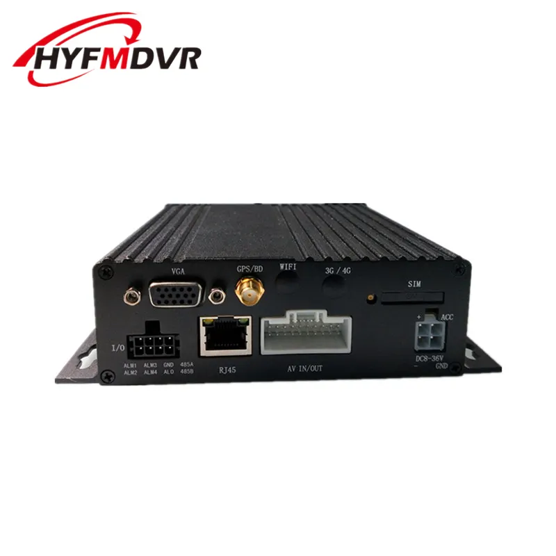 ขายส่ง 1080P 4 CH H.264 GPS เครื่องบันทึกวิดีโอดิจิตอลมือถือ DVR SD การ์ดรถบัสและรถบรรทุก AHD การเฝ้าระวัง