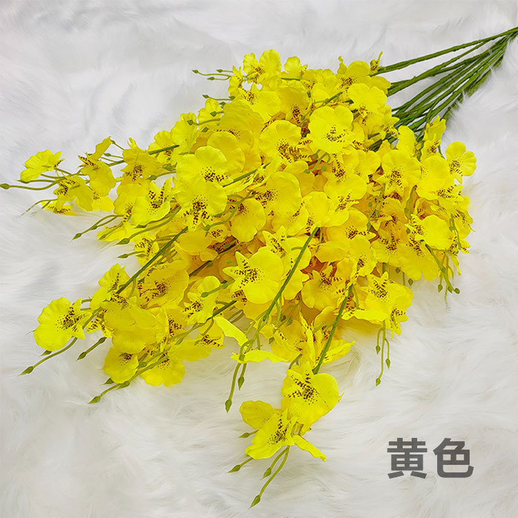 Orchidée dansante (jaune)
