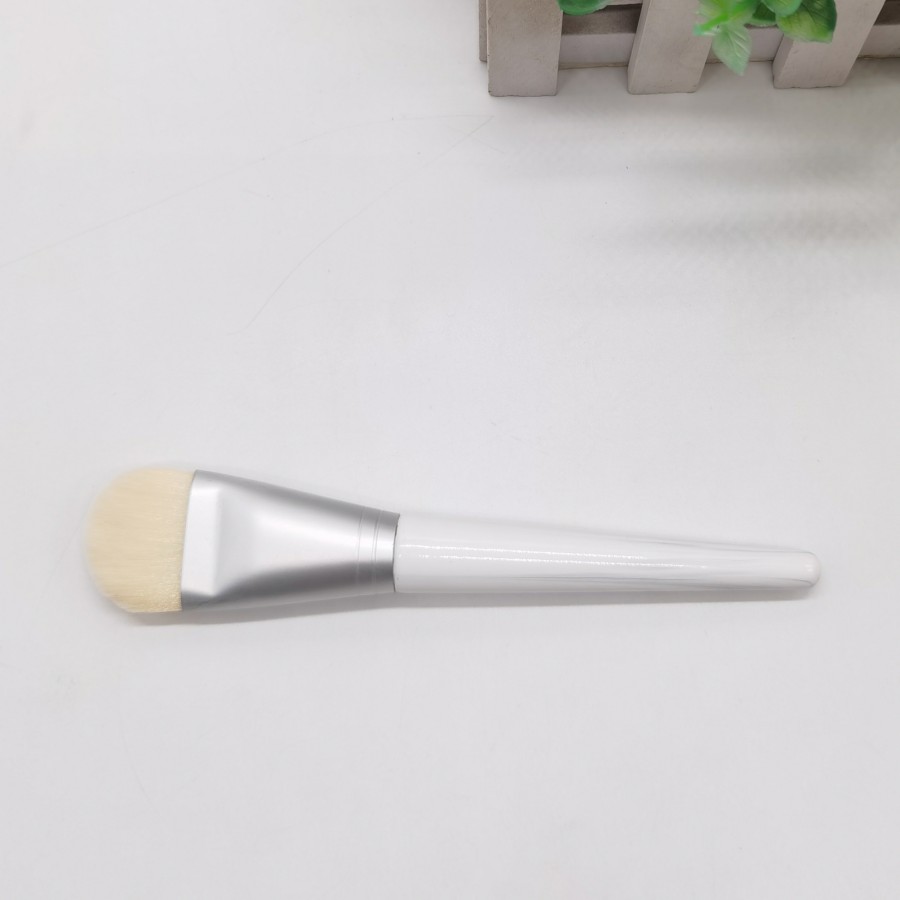 16cm de metal plateado mate