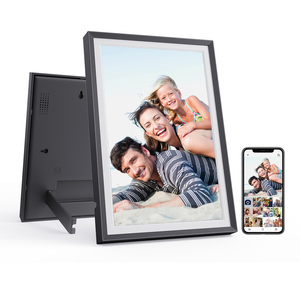1280x800 IPS HDタッチスクリーン10.1インチ大型液晶画像フレームフレームアプリWiFiスマートデジタルフォトフレーム32GBストレージ - Product Image 2