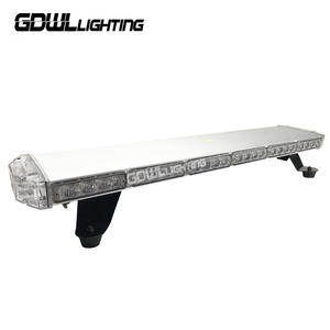 GDWLLIGHTING 54发光二极管全尺寸屋顶安全闪光灯条发光二极管闪烁警告条琥珀色卡车汽车应急灯条