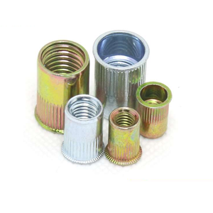 Düz havşa kafa 304 paslanmaz çelik m8 somun perçin alüminyum dişli perçin somun perçin somunu - Product Image 3