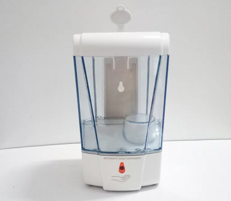 Barato 700ml Touchless montado en la pared Sensor automático Touchfree jabón desinfectante de manos Gel dispensador líquido para Hotel Hospital