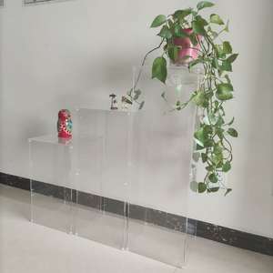 清除丙烯酸花架婚礼派对餐桌花架显示婚礼走道道路铅