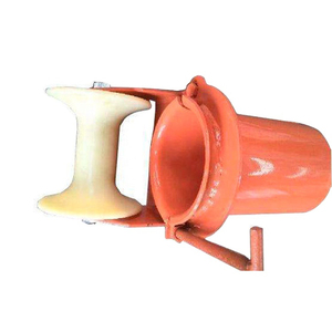 Electric <strong>Single</strong> Wheel Cable String Pulley Power Accessories Rollers and Conductor <strong>Stringing</strong> <strong>Blocks</strong> - Product Image 2