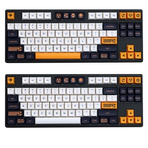 Teclado mecánico con personalidad Virtual War, 140 teclas, QX, altura, PBT, sublimación - Product Image 3
