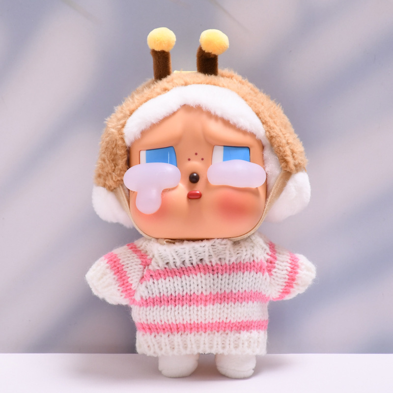 Pink striped sweater