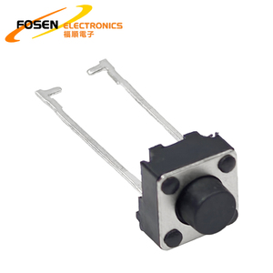 FOSEN 6*6*5mm 2 PIN <strong>Push</strong> <strong>Button</strong> <strong>Switch</strong> Microswitch Tact <strong>Switch</strong> Horizontal Type TS-1307 - Product Image 1