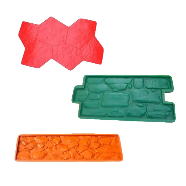 Polyurethane concrete stamp Mold imprint stamped concrete molds stamping mold