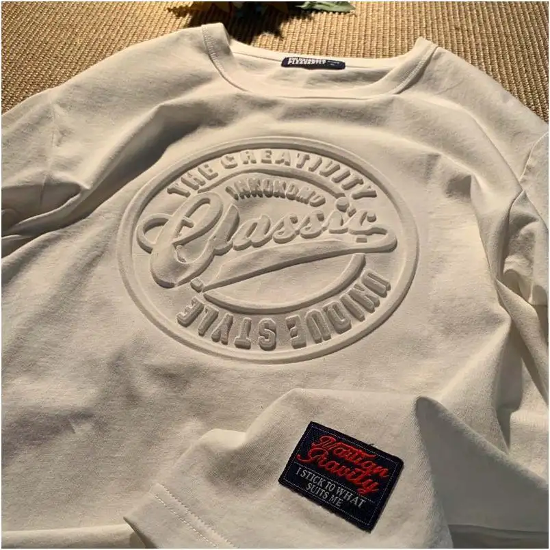 Camisas Polo masculinas camisetas em massa Design Loose Sweat Proof Melhor Pima Cotton Tactical Baby Boy Designer Plain Round Neck T-Shirt