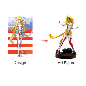 OEM Custom Anime 3D Action Toy in vinile Figure a tema militare produttore di Designer PVC plastica resina accessorio Custom Art Pop - Product Image 3