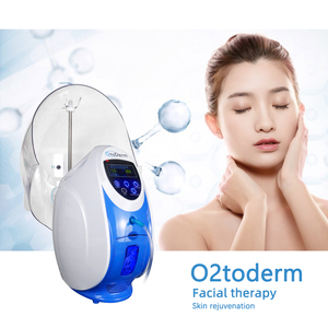 Korea o2toderm מכונת פנים חמצן oxgen סילון קליפת כיפה מסכות חמצן מכונת פנים התחדשות טיפול חמצן