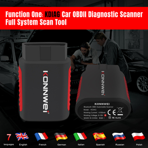 KONNWEI 2023 Multi-sistema KDIAG Bluetooth per auto lettore di codici automobilistici ABS sr batteria strumento di Reset dell'olio partita