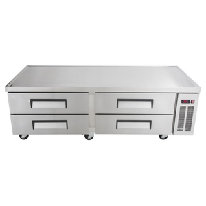 American Style 72&quot; Chef Base Refrigerator 4 Drawers Chef Base Counter Commercial Drawer Refrigerated Chef Base <strong>Chiller</strong> - Product Image 4