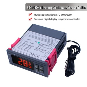 Digital <strong>Temperature</strong> <strong>Controller</strong> Thermostat Thermoregulator for incubator Relay LED 10A Heating Cooling STC-1000 12V 24V 100V-220V - Product Image 1