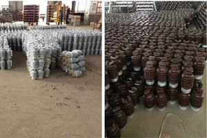 High Voltage Isolator 70 KV <strong>Electrical</strong> Ceramic <strong>Insulator</strong> Post Porcelain <strong>Insulators</strong> 57-2