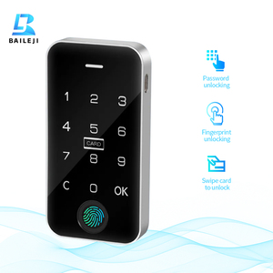 Đen sinh trắc học vân tay Locker điều khiển truy cập với năng động mật khẩu vân tay NFC thẻ kỹ thuật số tủ khóa - Product Image 1