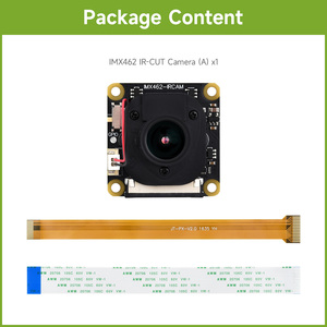 Cámara IMX462 (A) Waveshare 90 ° DFOV Starlight Sensor de cámara de enfoque fijo para Raspberry Pi 5 4B 3B 3B + 3A + B + 2B - Product Image 5