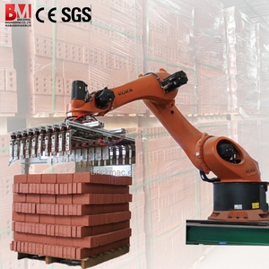 BRICKMAC Clay Bricks Making <strong>Machine</strong> for Vertical <strong>Load</strong> <strong>Stacking</strong> Palletizing Ceramic Tile/Floor Brick <strong>Stacking</strong> Universal <strong>Robot</strong> - Product Image 1