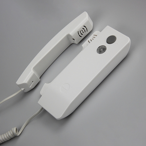 Intercomunicador de alta calidad montado en la pared, teléfonos de puerta de Audio, auricular de 1 botón, teléfono interior, sistema de cableado 1 + N para apartamento múltiple - Product Image 4