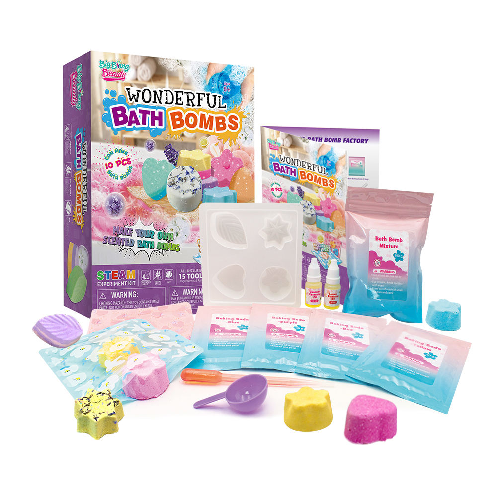 Bombes de bain merveilleuses