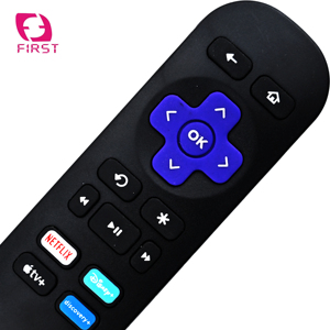 Hot Sales Universal for <strong>Roku</strong> Series Smart TV Remote Control <strong>4</strong> Shortcut Buttons for Netflix for Hulu 1 Year Warranty Learning C