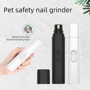 Tiếng Ồn Thấp Thiết Kế Hot Bán Pet Nail Chải Chuốt Công Cụ USB Sạc Điện Pet Dog Nail Máy Xay Cho Chó Mèo - Product Image 2