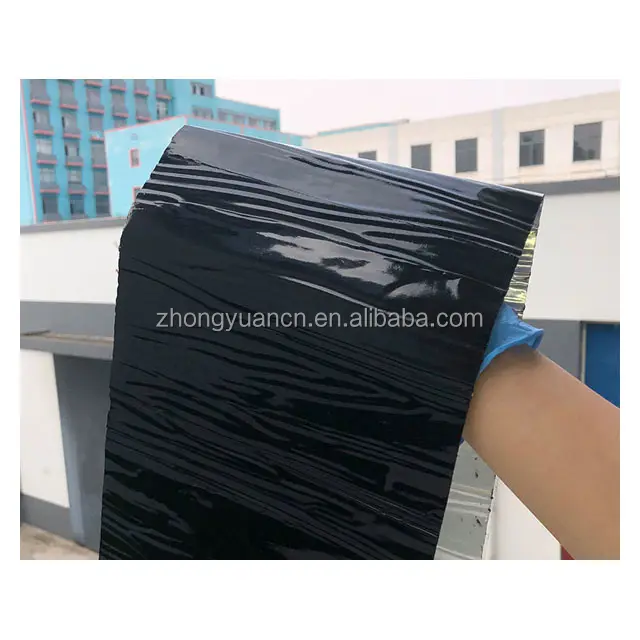 10m Length and 1m Width Self-Adhesive on Roof Waterproofing Membrane Felt Waterproof Membrane Waterproofing Material