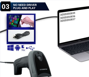Good Quality Cost-effective High speed 2D <strong>Image</strong> Wired Handheld 1D <strong>QR</strong> <strong>code</strong> barcode scanner - Product Image 4
