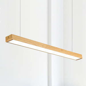 Flicker Free 0.6m 1.2m <strong>1.8m</strong> 2.4m Linkable Linear <strong>LED</strong> Pendant Lighting Fixtures Wood Grain Aluminum Decorative <strong>Led</strong> Linear Light - Product Image 3