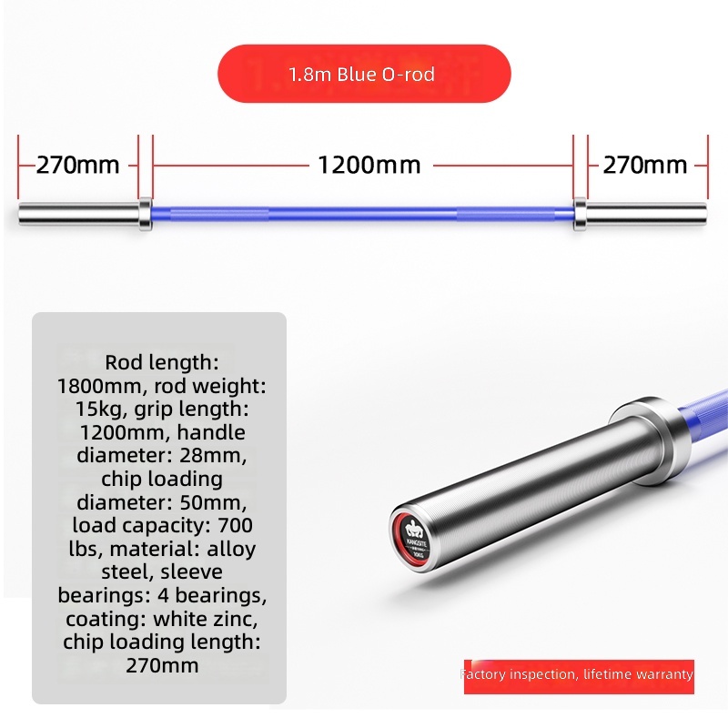1,8 m bleu, capacité de charge 700 lb