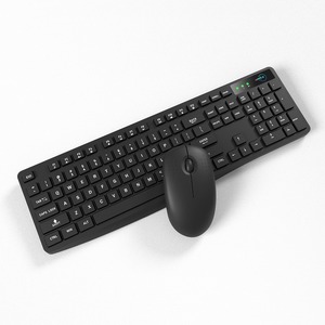 OEM-teclado de tamaño completo para ordenador de escritorio, ergonómico, inteligente, oficina, 2,4G, USB, inalámbrico, combinación de ratón, español, brasileño - Product Image 1
