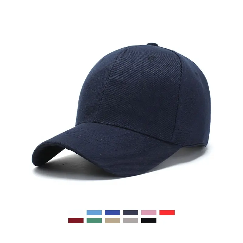 カスタム刺繍ロゴゴラススポーツキャップ卸売工場マルチカラー調節可能な安い野球帽