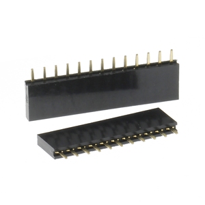 Single Row Pin Female <strong>Header</strong> Socket Pitch 2.54mm <strong>1</strong>*2p 3p 4p 5p 6p 7p 8p 9p 10p 12p 14p 16p 18p 20p 22p 40p Pin Connector - Product Image 4