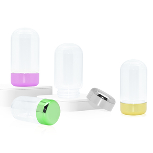 3.<strong>5g</strong> 60ml 100ml Clear Flower Packing Childproof Custom Air Tight Upside Down Glass <strong>Bottle</strong> with Child Safe Screw Lid - Product Image 5