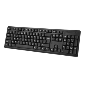 USB Wired Office Business Wired Home Keyboard Ergonómico Notebook Desktop Computer Keyboard Mouse Set - Product Image 2